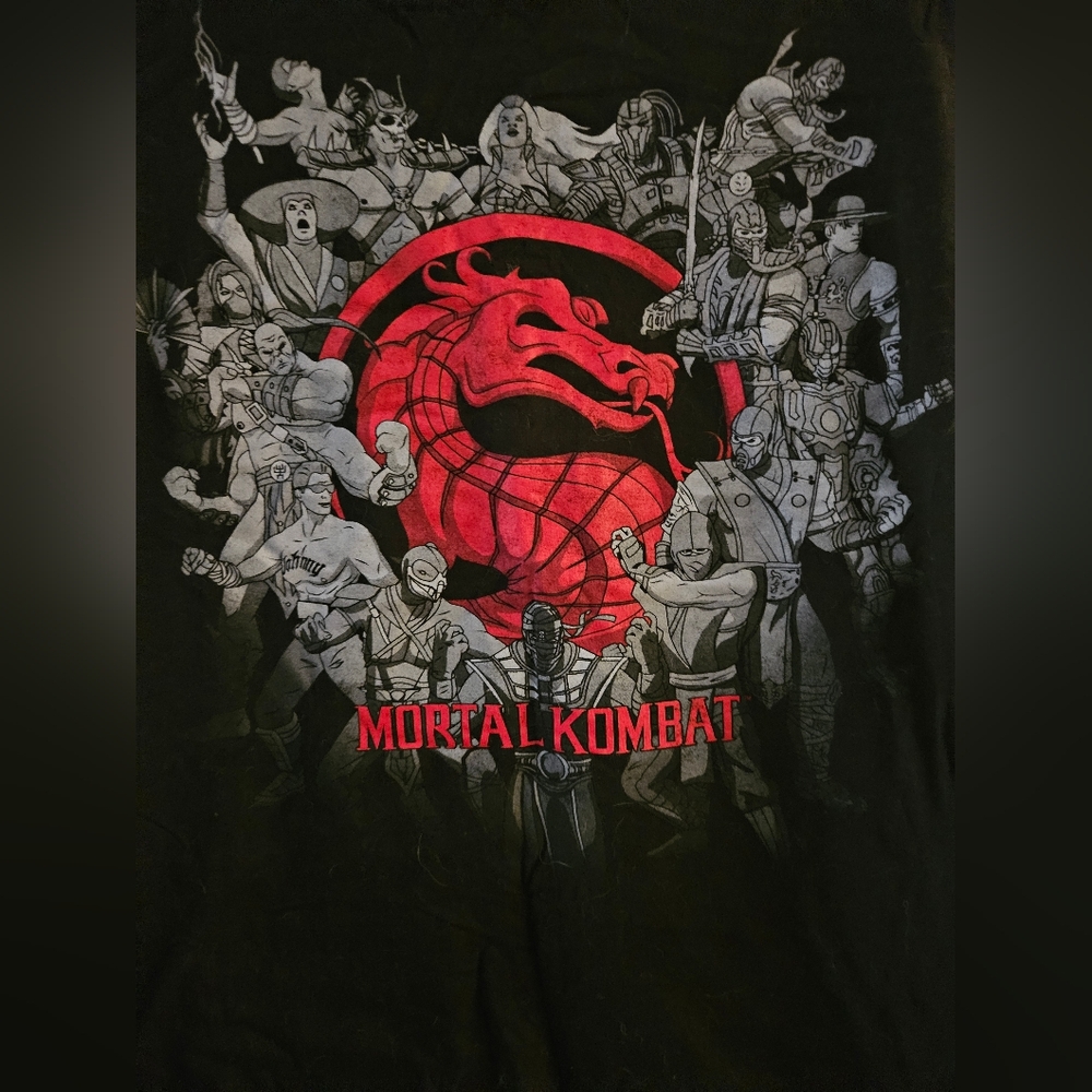 2/$35 Mortal Kombat Tshirt NWOT
